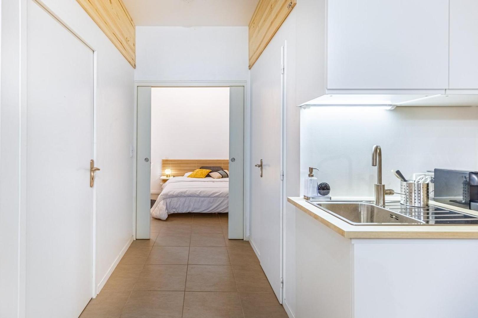 Guestready - Cozy Apt In Frederic & Isabelle Place Bordeaux Exterior foto
